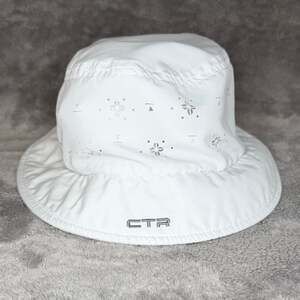 CTR Summit Women's Laser Cut Summer Bucket Hat - White
